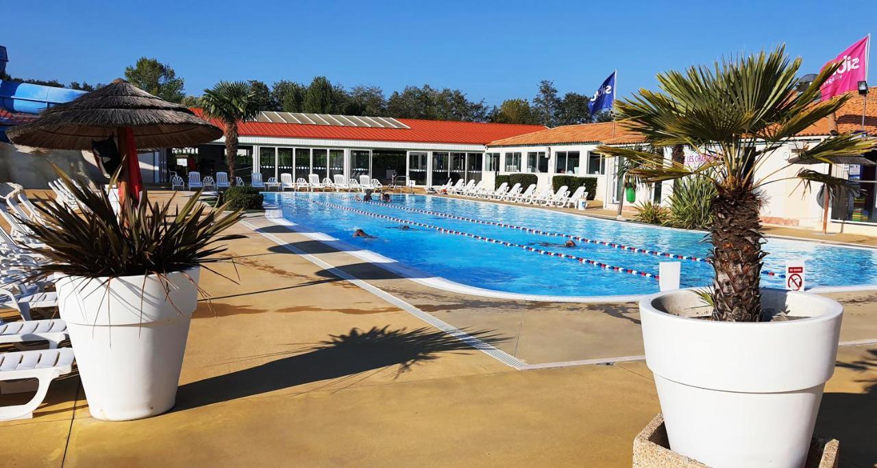 Mobilhome 2Ch Climatise-Terrasse Fermee-4 Velos-Camping 4 Etoiles Les Charmettes Ле-Мат Экстерьер фото