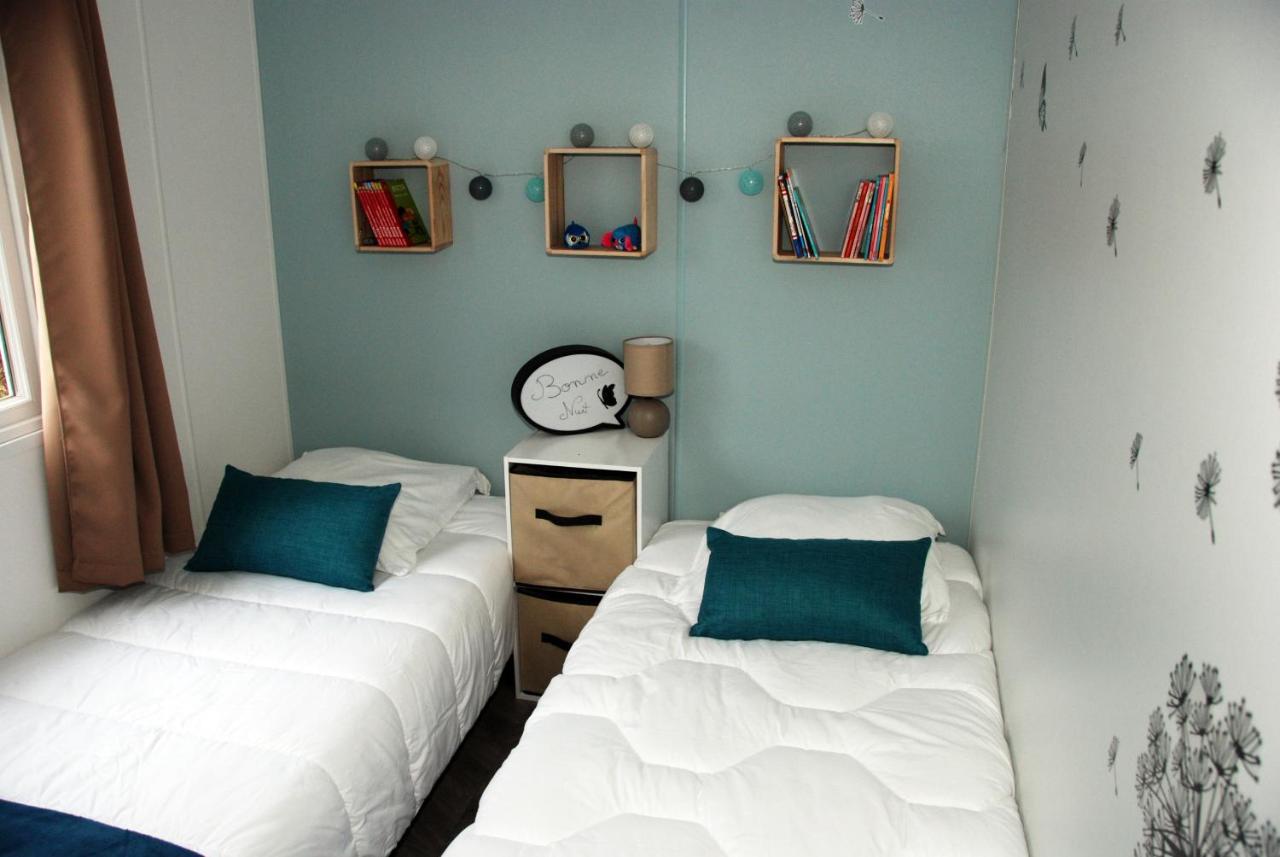 Mobilhome 2Ch Climatise-Terrasse Fermee-4 Velos-Camping 4 Etoiles Les Charmettes Ле-Мат Экстерьер фото