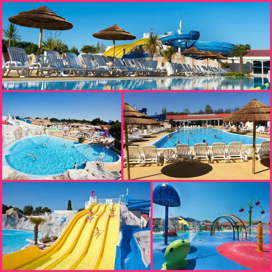 Mobilhome 2Ch Climatise-Terrasse Fermee-4 Velos-Camping 4 Etoiles Les Charmettes Ле-Мат Экстерьер фото