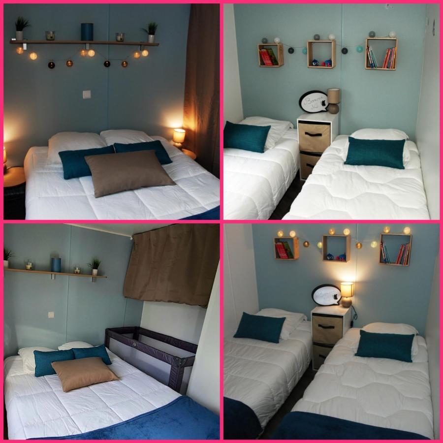 Mobilhome 2Ch Climatise-Terrasse Fermee-4 Velos-Camping 4 Etoiles Les Charmettes Ле-Мат Экстерьер фото