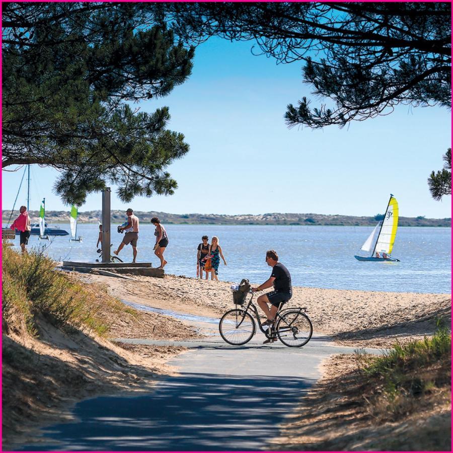 Mobilhome 2Ch Climatise-Terrasse Fermee-4 Velos-Camping 4 Etoiles Les Charmettes Ле-Мат Экстерьер фото