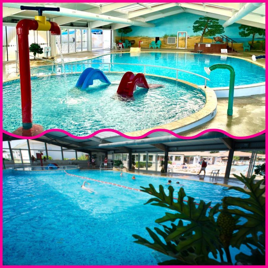 Mobilhome 2Ch Climatise-Terrasse Fermee-4 Velos-Camping 4 Etoiles Les Charmettes Ле-Мат Экстерьер фото