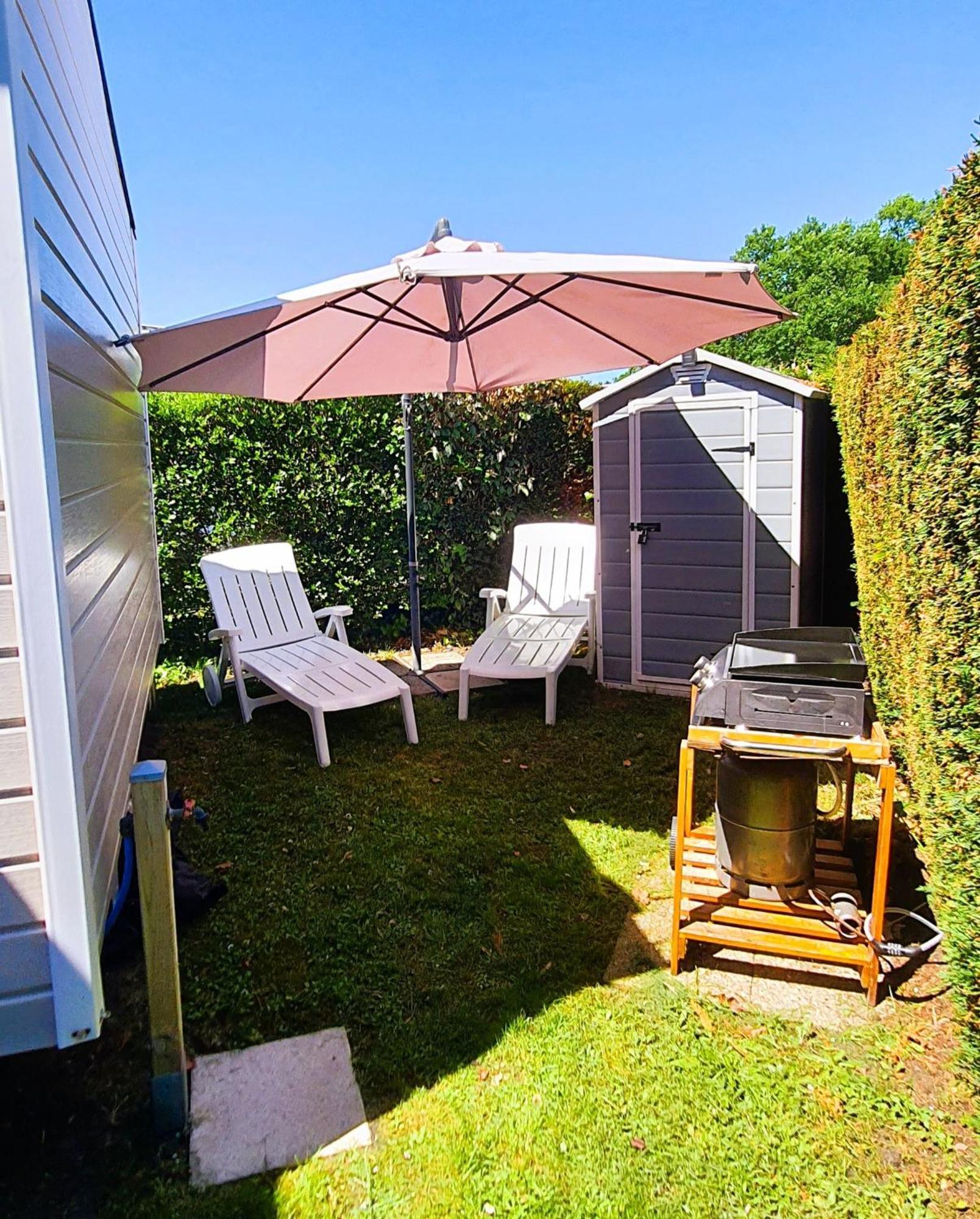 Mobilhome 2Ch Climatise-Terrasse Fermee-4 Velos-Camping 4 Etoiles Les Charmettes Ле-Мат Экстерьер фото
