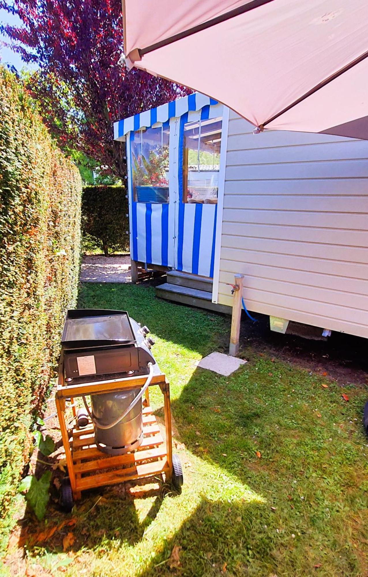 Mobilhome 2Ch Climatise-Terrasse Fermee-4 Velos-Camping 4 Etoiles Les Charmettes Ле-Мат Экстерьер фото